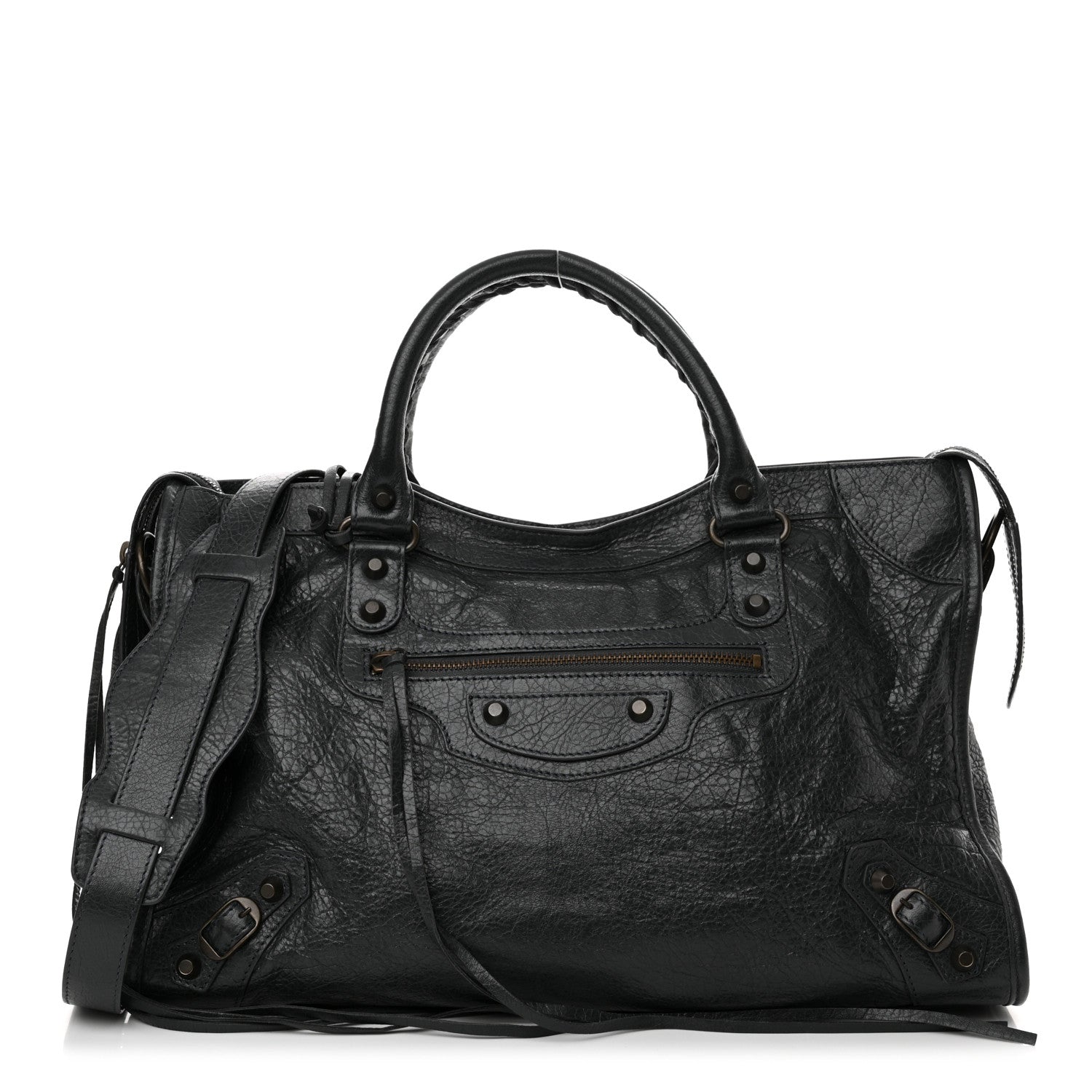 Balenciaga Agneau Classic Hardware City Anthracite 1 of 10