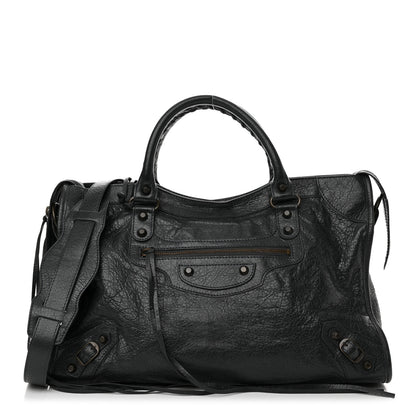 Balenciaga Agneau Classic Hardware City Anthracite 1 of 10