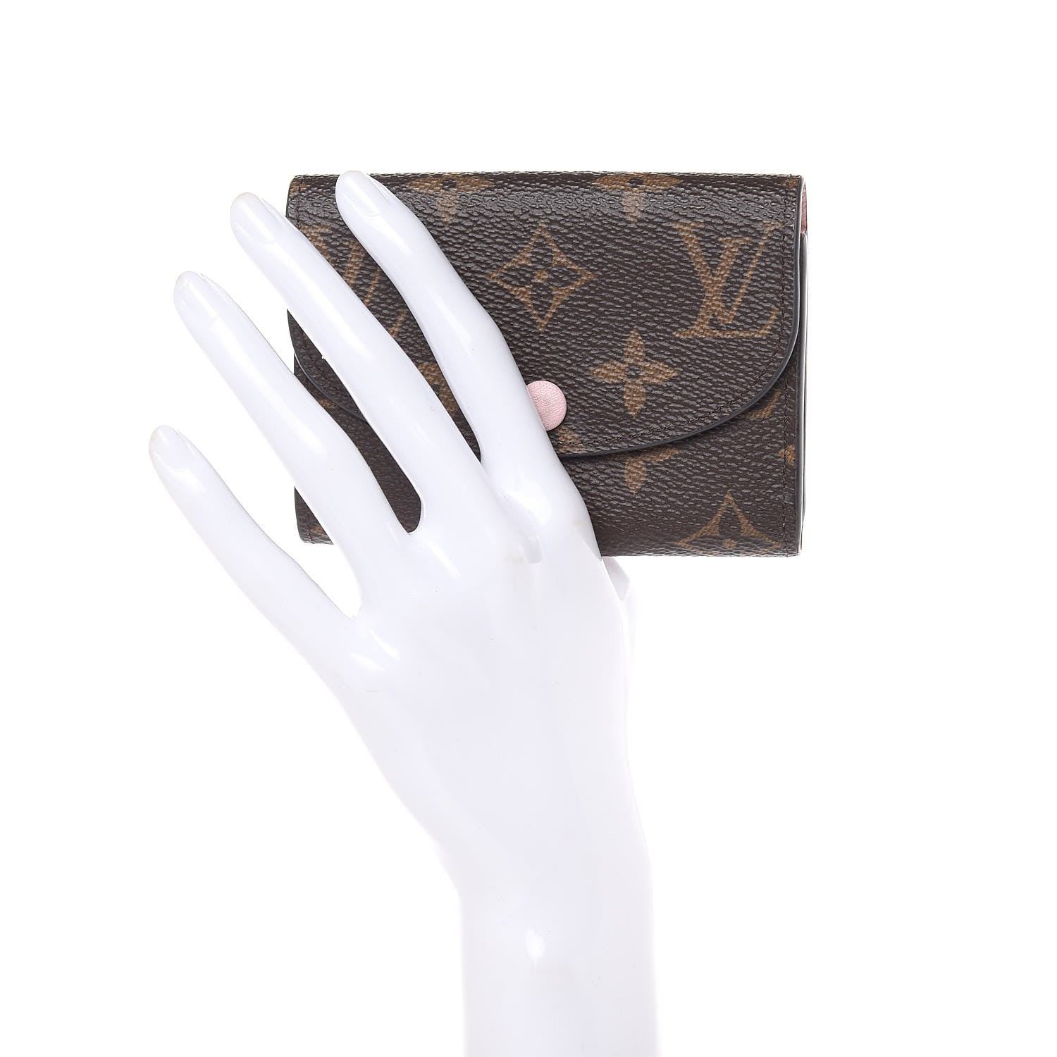Louis Vuitton Monogram Rosalie Coin Purse Rose Ballerine 2 of 8