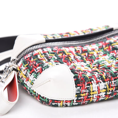 Chanel Tweed Calfskin Street Allure Waist Bag White Multicolor 5 of 10