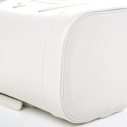 Chanel Lambskin Timeless Vanity Cosmetic Case White 8 of 9