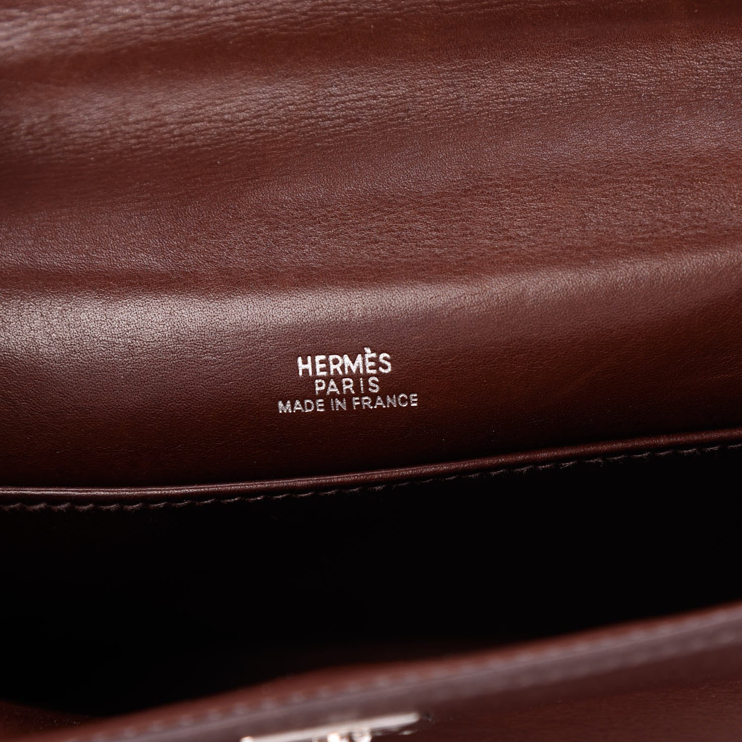 Hermes Swift Kelly Pochette Clutch Havane 6 of 8