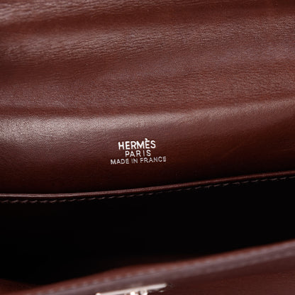 Hermes Swift Kelly Pochette Clutch Havane 6 of 8