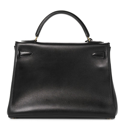 Hermes Gulliver Kelly Retourne 32 Black 4 of 35