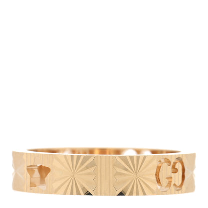 Gucci 18K Yellow Gold Icon Stars Band Ring 3 of 5