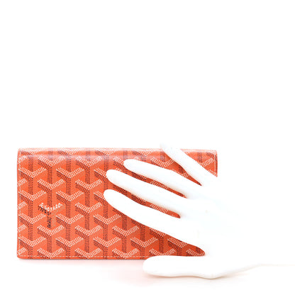 Goyard Goyardine Richelieu Wallet Orange 2 of 6