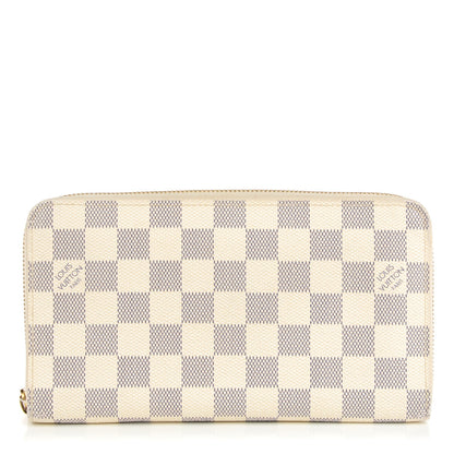 Louis Vuitton Damier Azur Zippy Organizer Wallet 1 of 13