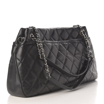 Chanel Caviar Quilted Timeless CC Soft Tote Black 3 of 9