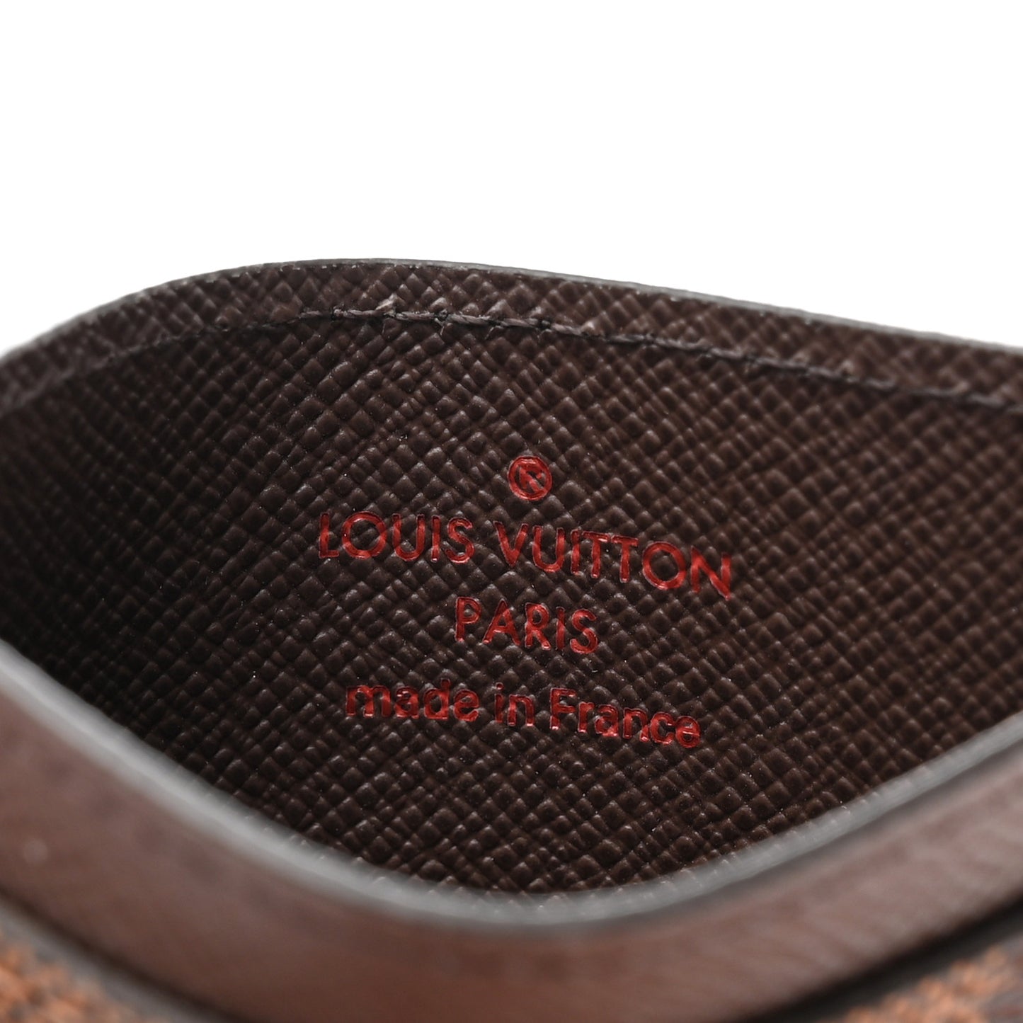 Damier Ebene Card Holder