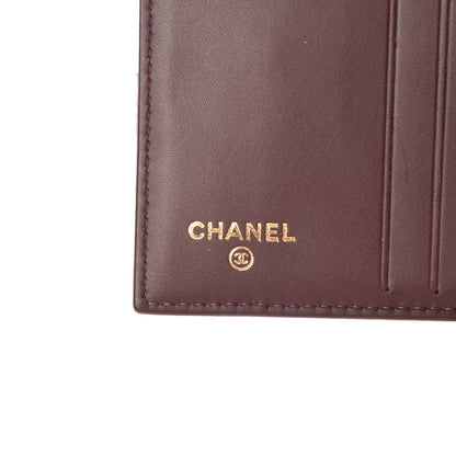 Chanel Caviar Quilted Compact French Flap Wallet Black 7 of 9