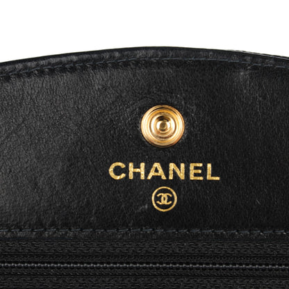 Chanel Caviar Timeless CC Wallet On Chain WOC Black 8 of 10