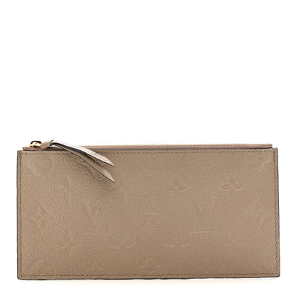 Louis Vuitton Empreinte Felicie Chain Wallet Zippered Insert Tourterelle 1 of 6
