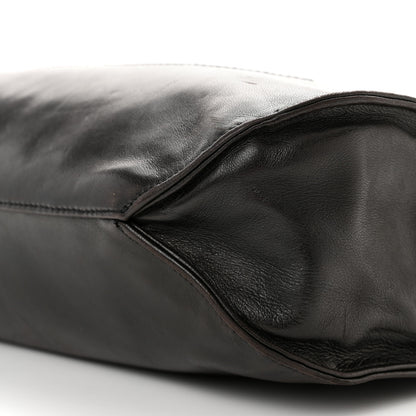 Chanel Lambskin CC Tote Black 10 of 12