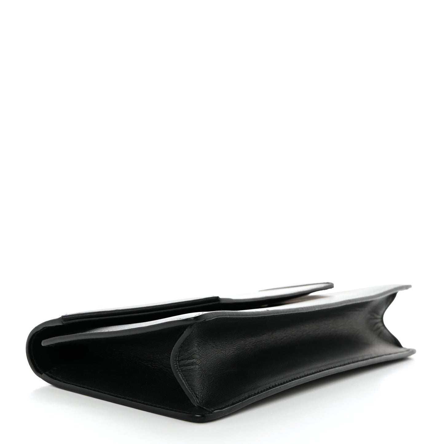 Calfskin Classic Betty Clutch Black