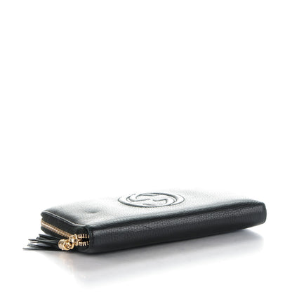 Gucci Calfskin Soho Zip Around Wallet Black 4 of 7