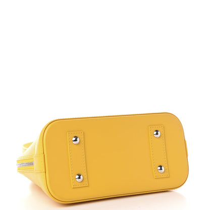 Louis Vuitton Epi Alma BB Citron 4 of 11