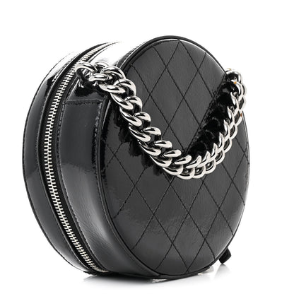 Chanel Patent Round As Earth Evening Bag Black 3 of 10