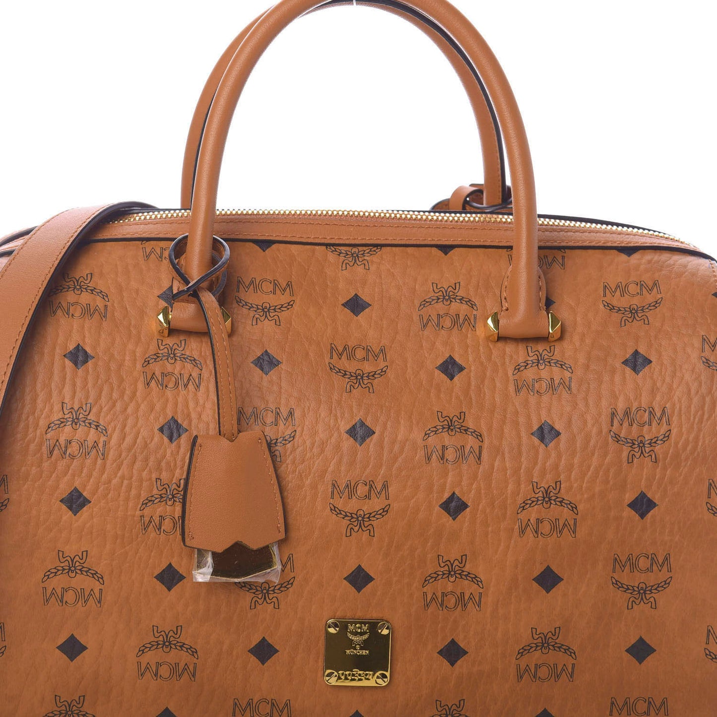 Visetos Boston Bag Cognac