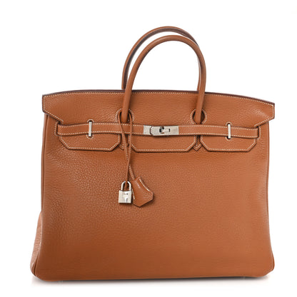 Hermes Togo Birkin 40 Gold 1 of 12