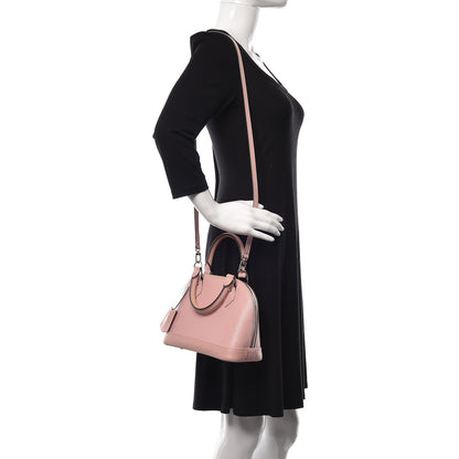 Louis Vuitton Epi Alma BB Rose Ballerine 2 of 11