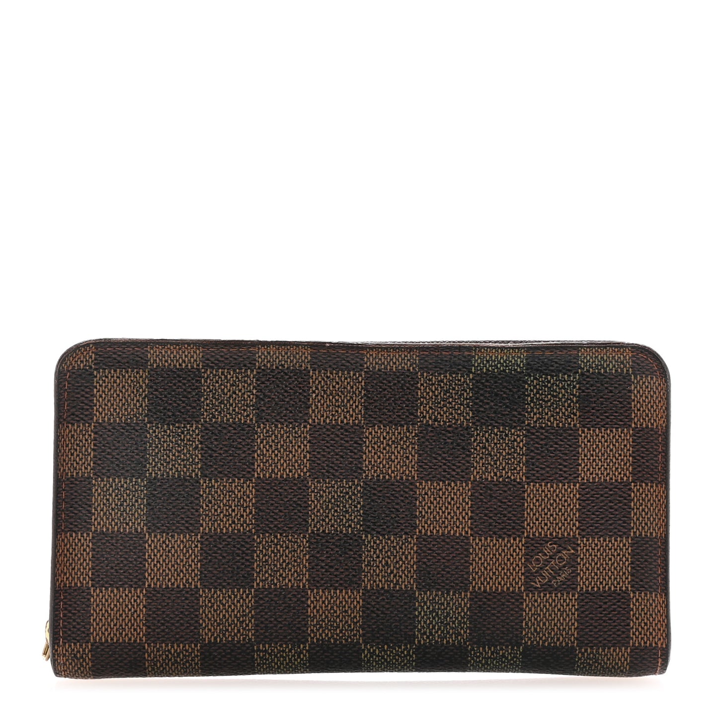 Damier Ebene Porte-Monnaie Zippe Zippy Wallet