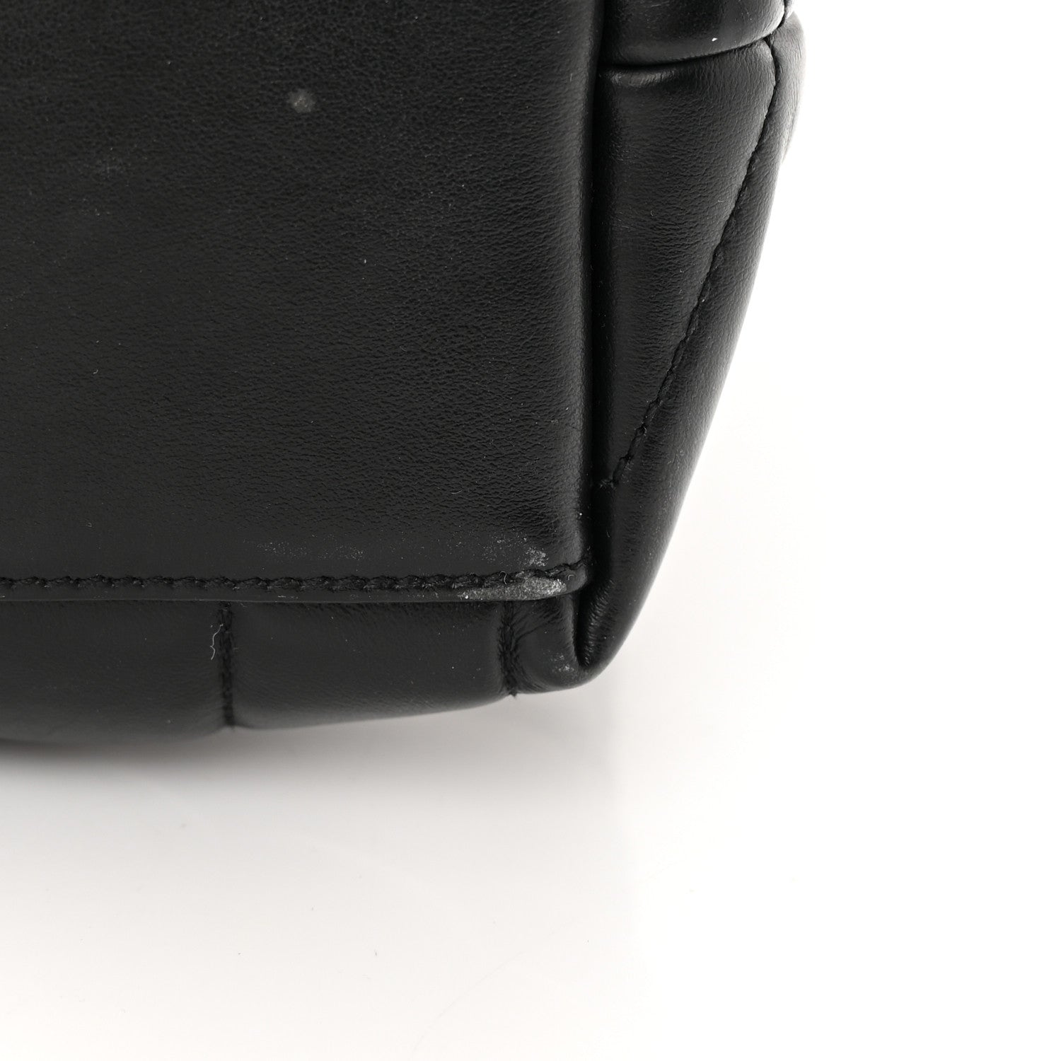 Saint Laurent Calfskin Y Quilted Monogram Medium Loulou Chain Satchel Black 16 of 21
