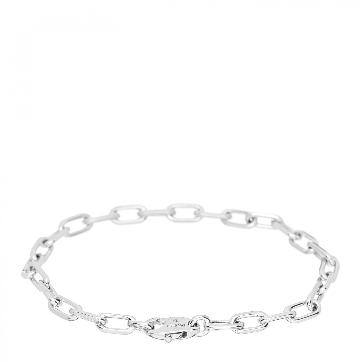 18K White Gold Spartacus Chain Bracelet