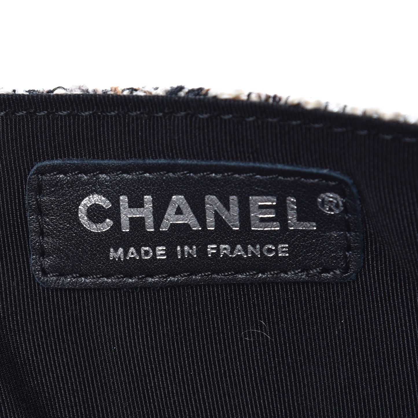 Tweed Quilted Small Single Flap Multicolor