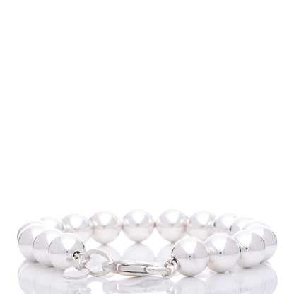 Tiffany Sterling Silver 10mm HardWear Ball Bracelet 3 of 6