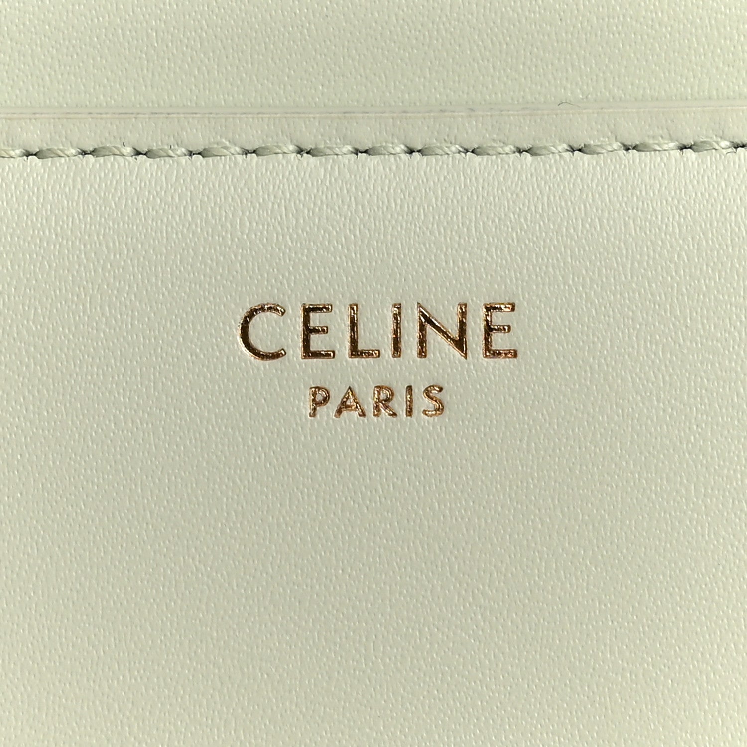 Celine Satinated Calfskin Mini 16 Top Handle Bag Jade 1800142