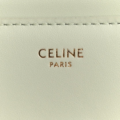 Celine Satinated Calfskin Mini 16 Top Handle Bag Jade 6 of 15