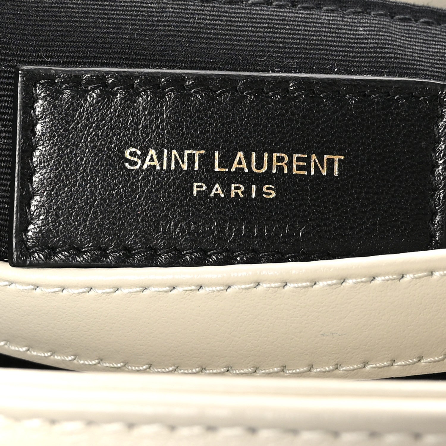 Saint Laurent Calfskin Y Quilted Monogram Toy Loulou Crossbody Bag Crema Soft 6 of 11