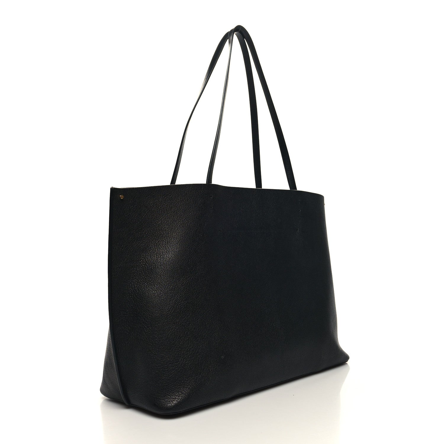 Valentino Garavani Calfskin Large Vlogo Tote Black 3 of 10