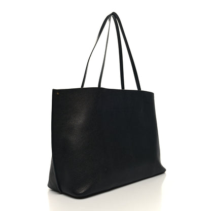 Valentino Garavani Calfskin Large Vlogo Tote Black 3 of 10