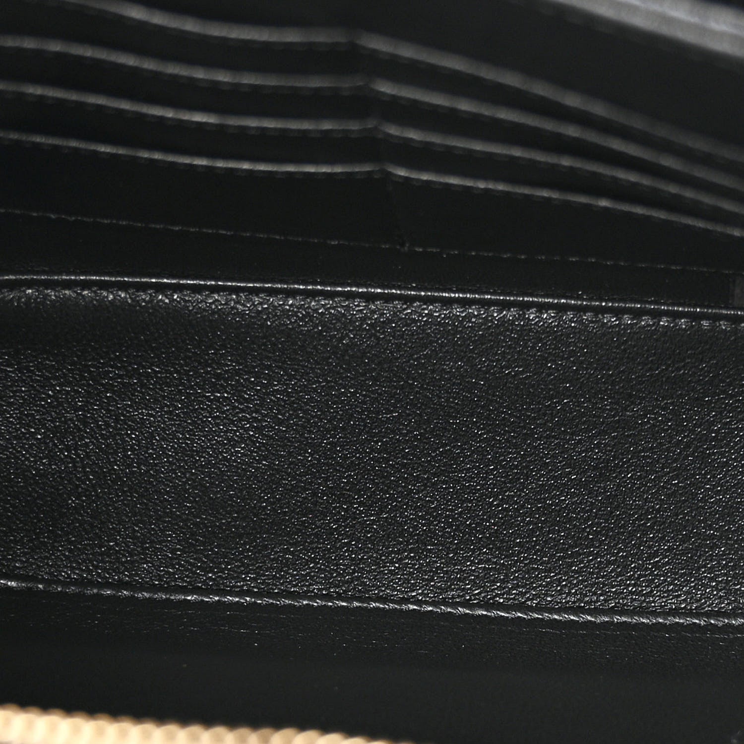 Chanel Caviar Quilted Large CC Filigree Vanity Case Black 6 of 11