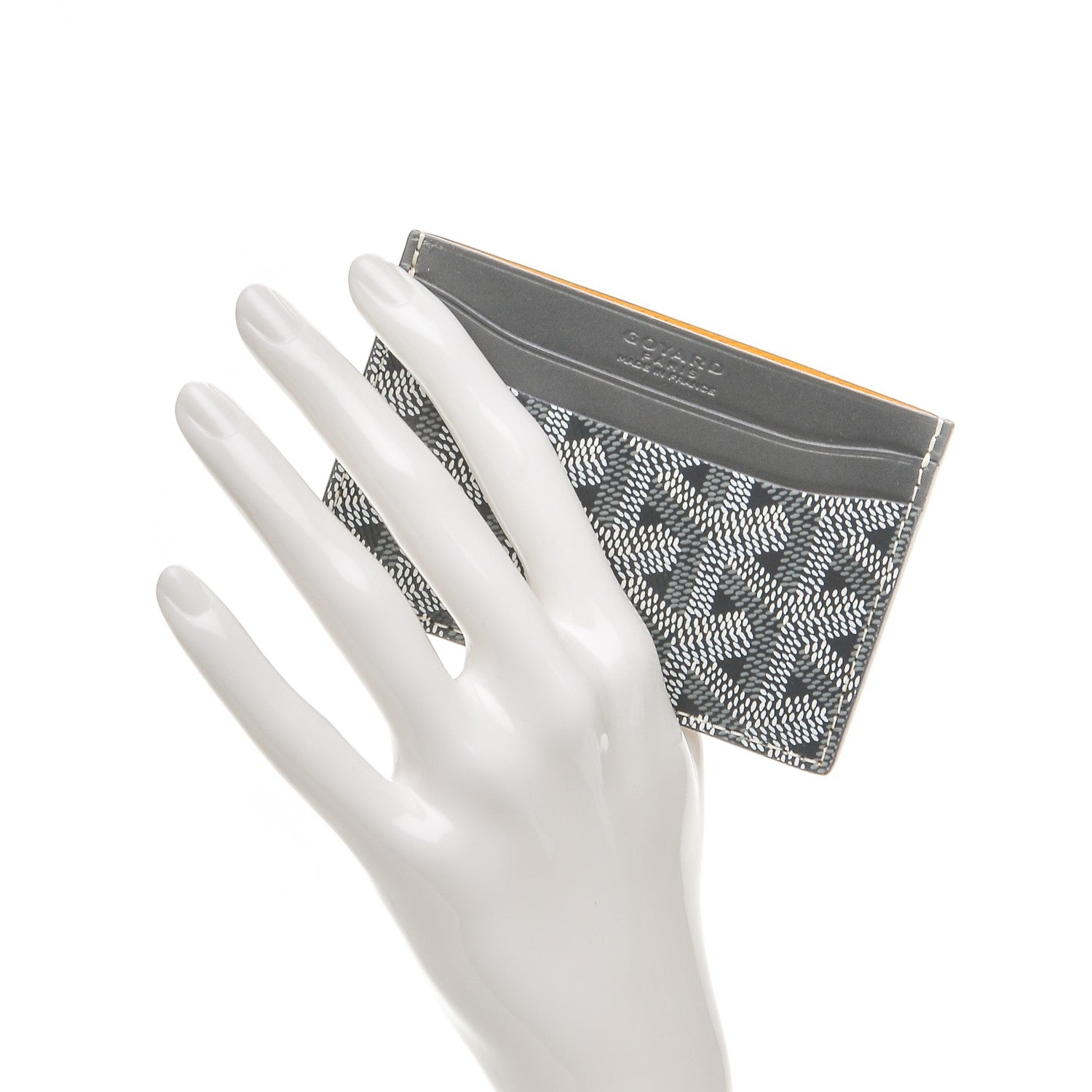 Goyard Goyardine Saint Sulpice Card Holder Grey 2 of 8
