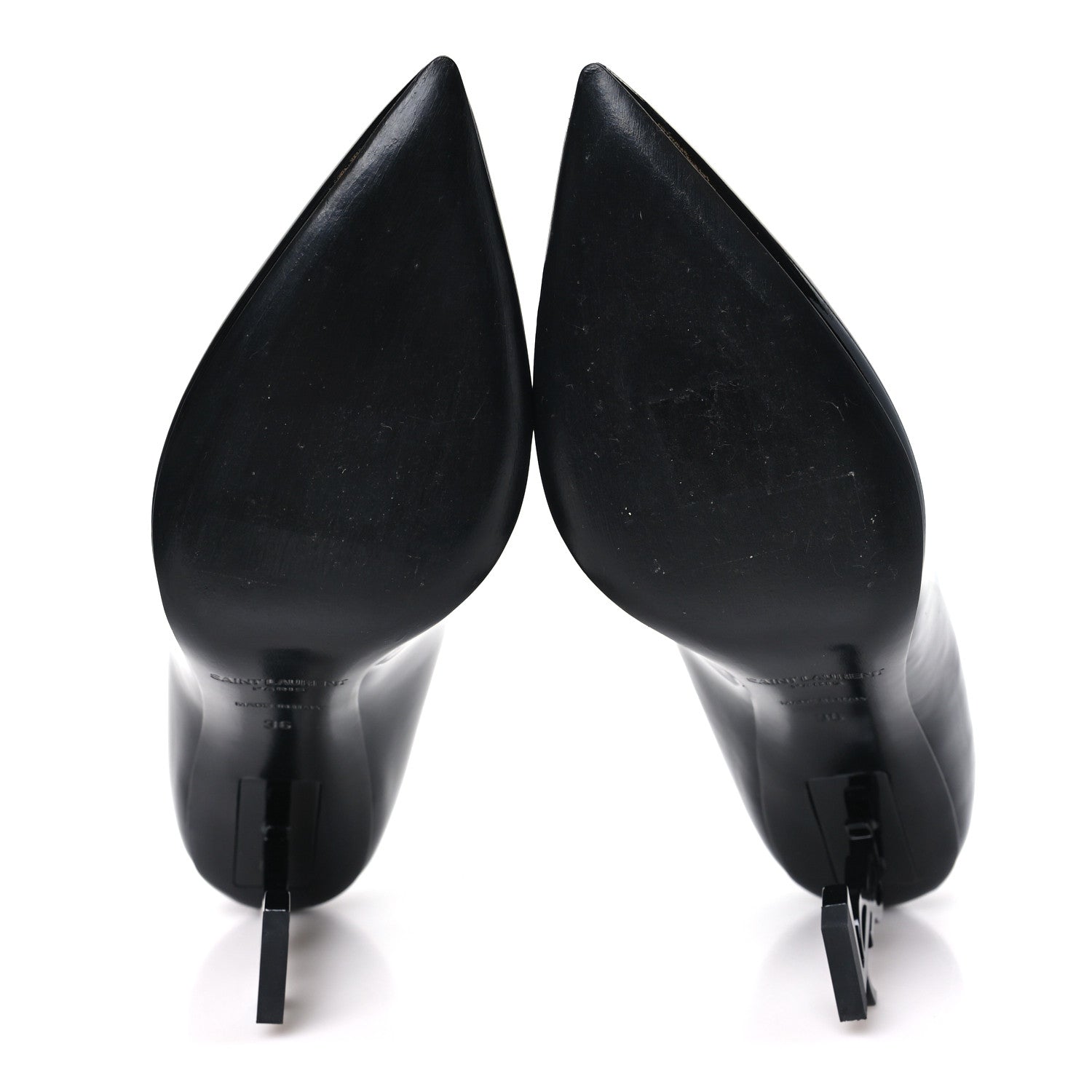 Saint Laurent Patent Opyum 85 Pumps Black 36 Black 6 of 10