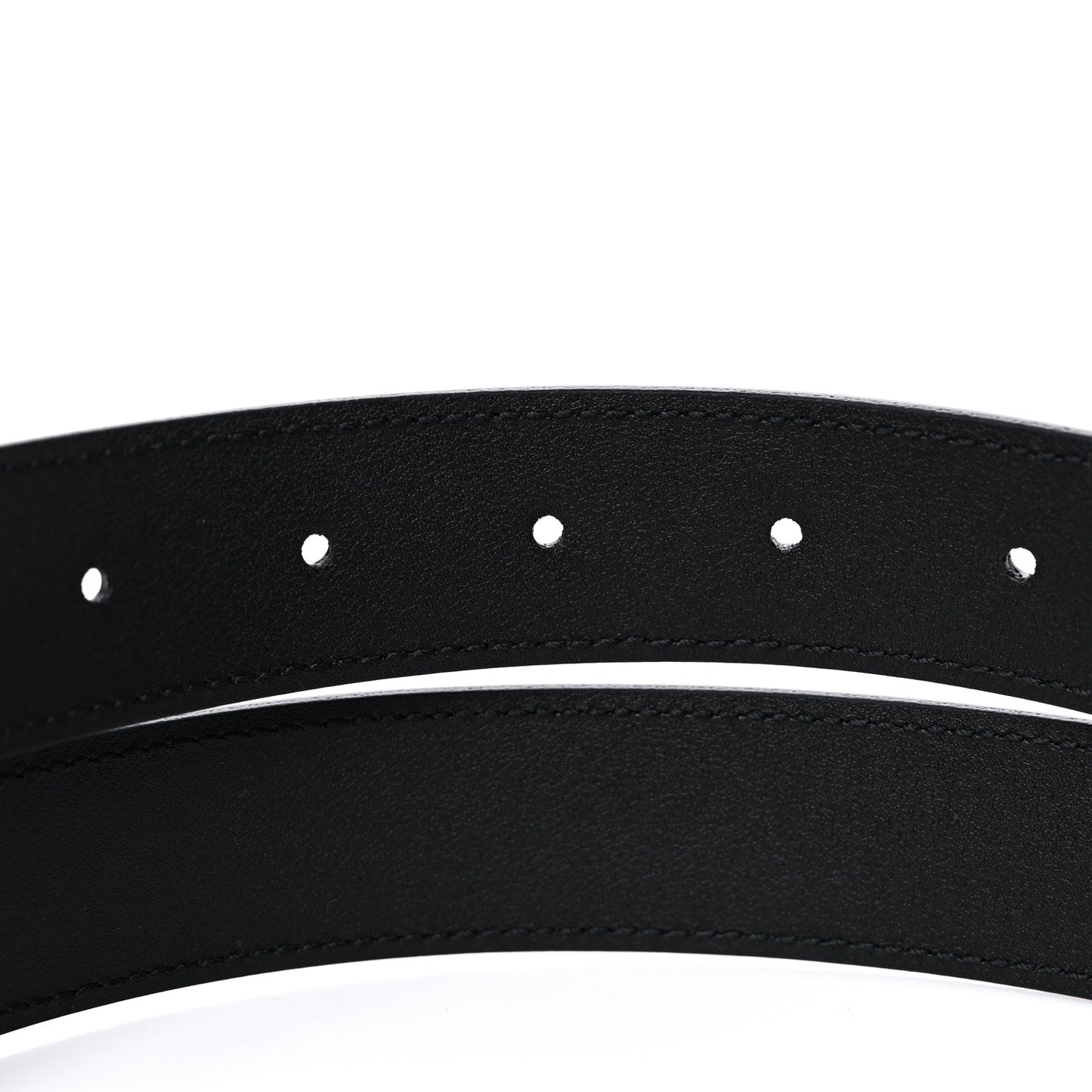 Plutone Calfskin Double G 30mm Belt 90 36 Black