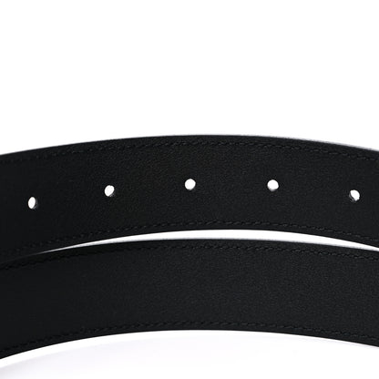 Gucci Plutone Calfskin Double G 30mm Belt 90 36 Black 4 of 5