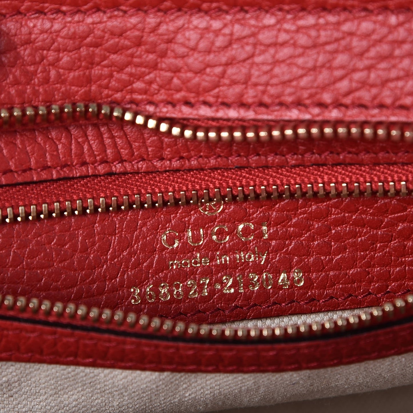 Dollar Calfskin Mini Swing Top Handle Bag Tabasco