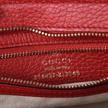 Gucci Dollar Calfskin Mini Swing Top Handle Bag Tabasco 6 of 6