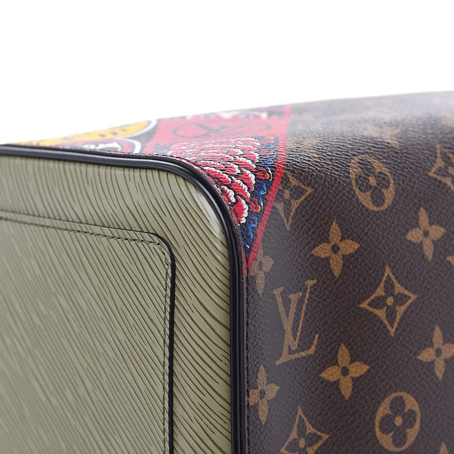 Louis Vuitton Monogram Kabuki Speedy 30 10 of 13