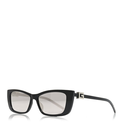 Gucci Acetate Crystal Rectangle Sunglasses GG1681S Black 1 of 7