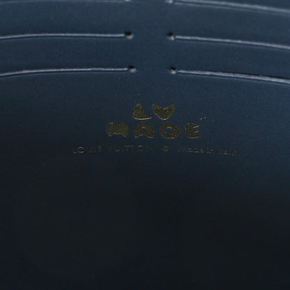Louis Vuitton X NIGO Taurillon Monogram Denim Drip Pochette Voyage MM Blue 6 of 6