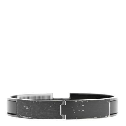 Hermes Matte Enamel Narrow Clic Clac HH Bracelet T6 So Black 3 of 8