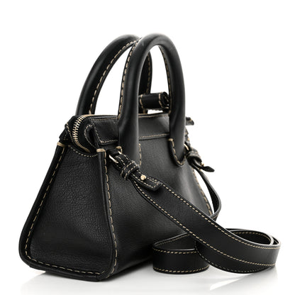 Chloe Buffalo Mini Edith Sepia Black 3 of 10