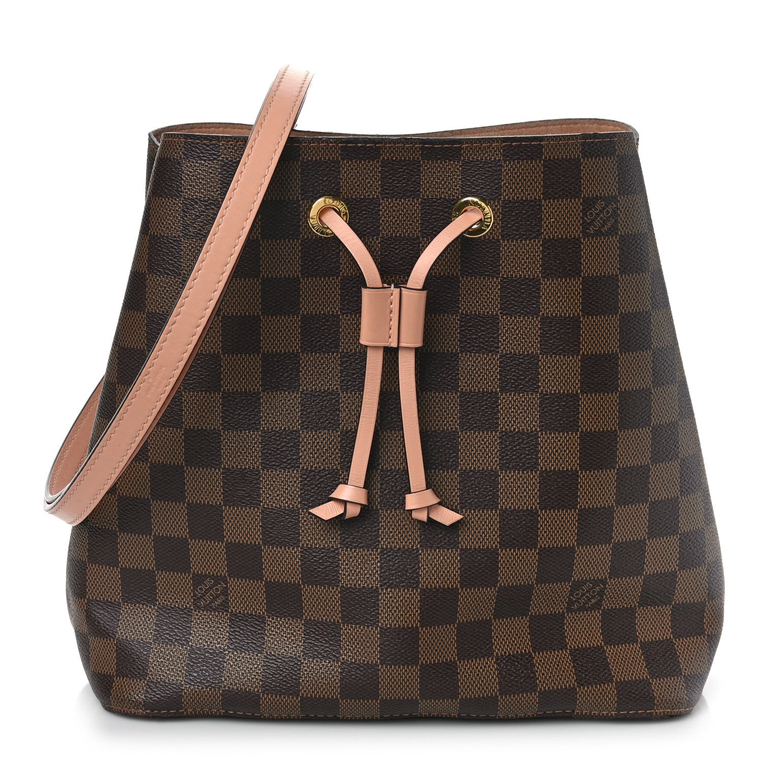 Louis Vuitton Damier Ebene Neonoe MM Venus Pink 1 of 13