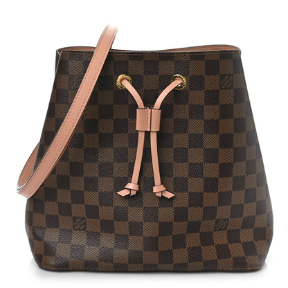 Louis Vuitton Damier Ebene Neonoe MM Venus Pink 1 of 13