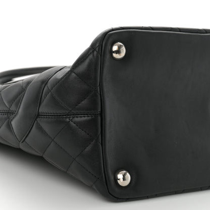 Chanel Calfskin Quilted Large Cambon Tote Black 9 of 10
