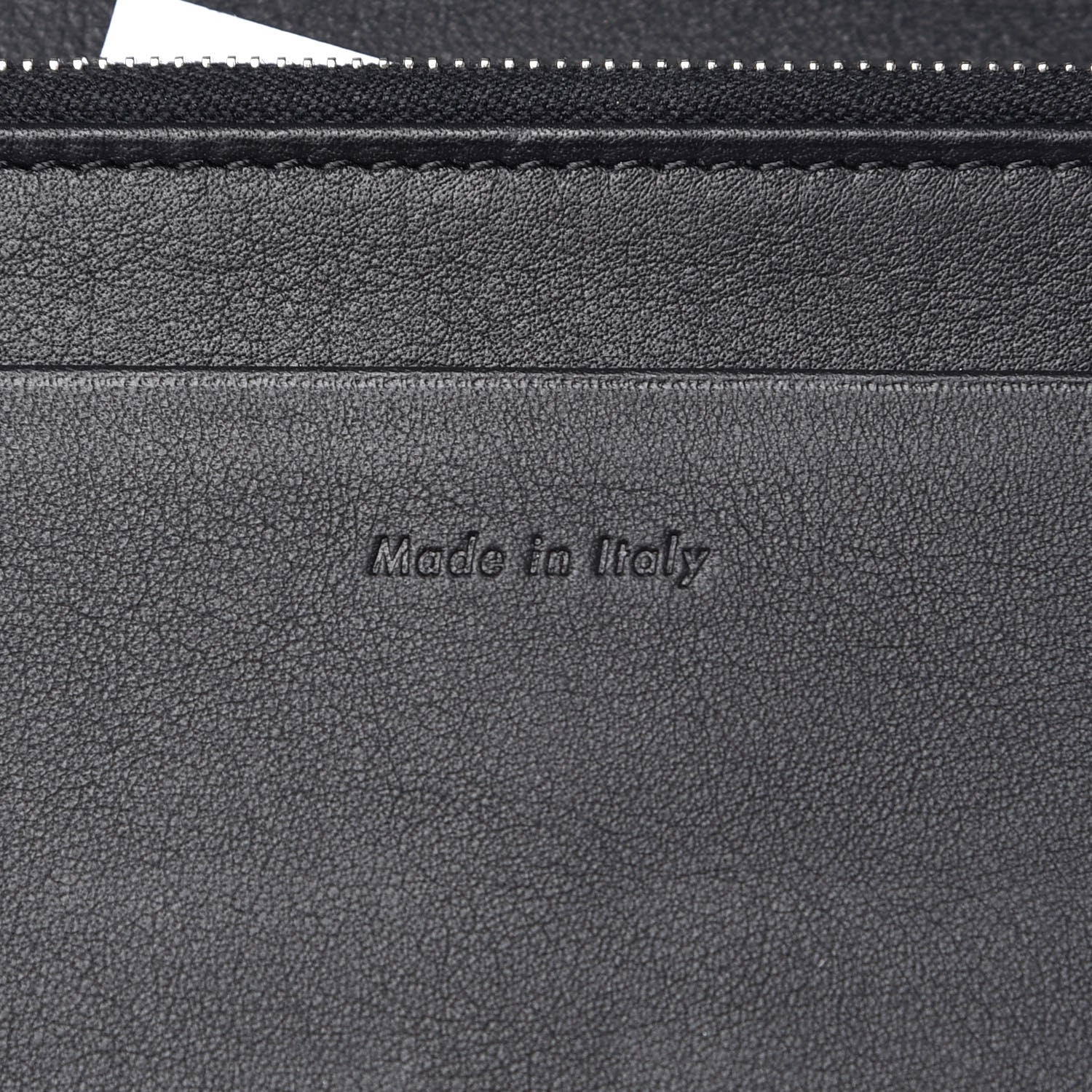 Celine Smooth Calfskin Pocket Tri-Fold Multifunction Envelope Flap Wallet Black Blue Camel 6 of 7